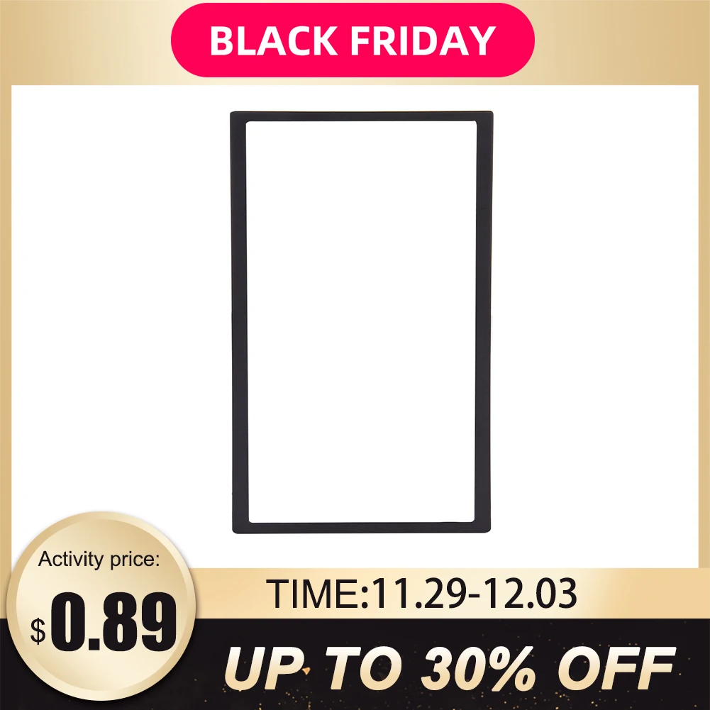 100MM//3.94 Inch Frame For Universal 2 Din Car Radio MP5 Installation Accessories