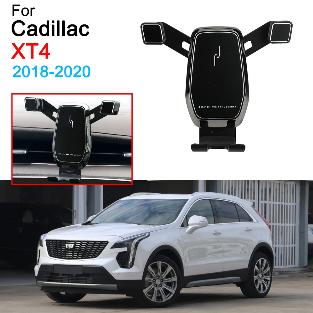 Гравитационный держатель телефона для Cadillac XT4 аксессуары 2018 2019 2020 | Автомобили и