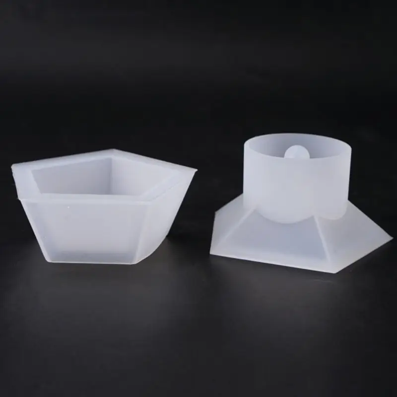 

Gift Box Silicone Mold DIY Crystal Epoxy Mould Jewelry Storage Boxes Resin Molds