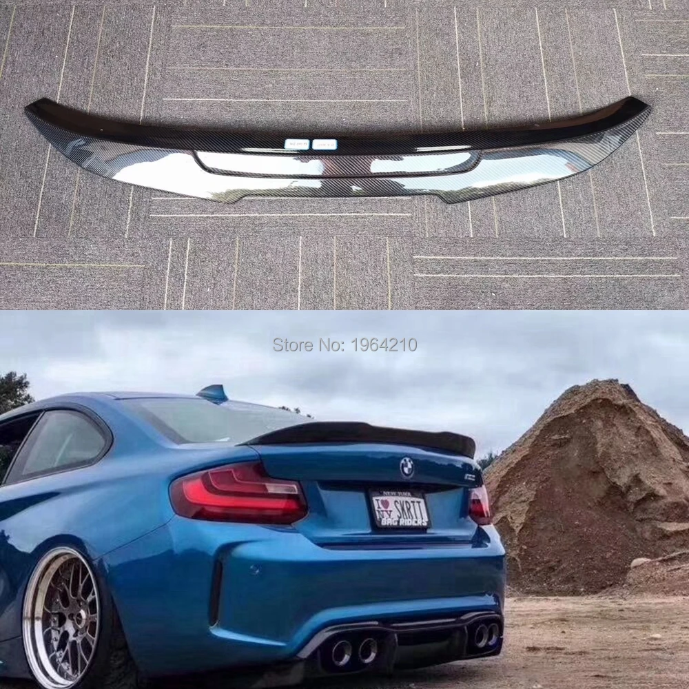 Стильный автомобильный спойлер из углеродного волокна для BMW F22 M235i F87 M2 2014-2018 PSM |