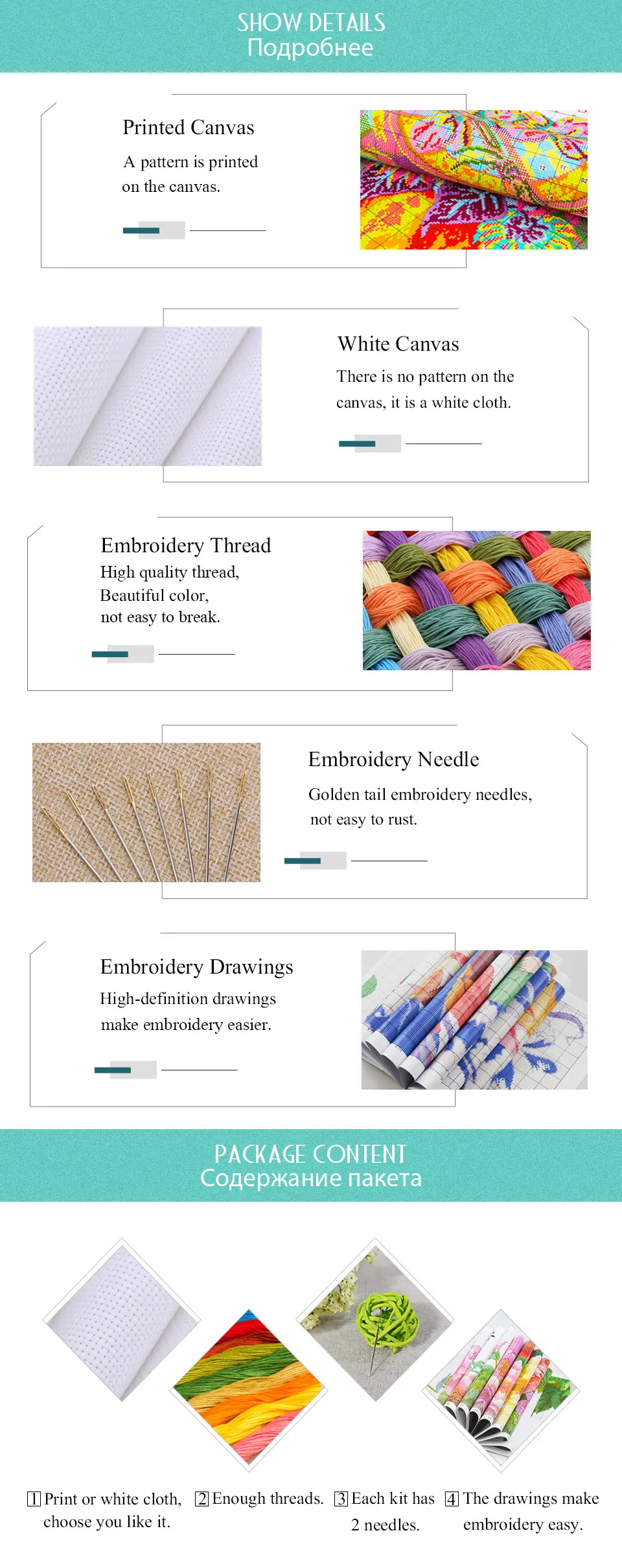 Joy Sunday Cross Stitch Kits Sale 11CT 14CT Embroidery Cross Stitch Kit for Needlework Cross Stitch Sets for Embroidery DIY Crafts (6)