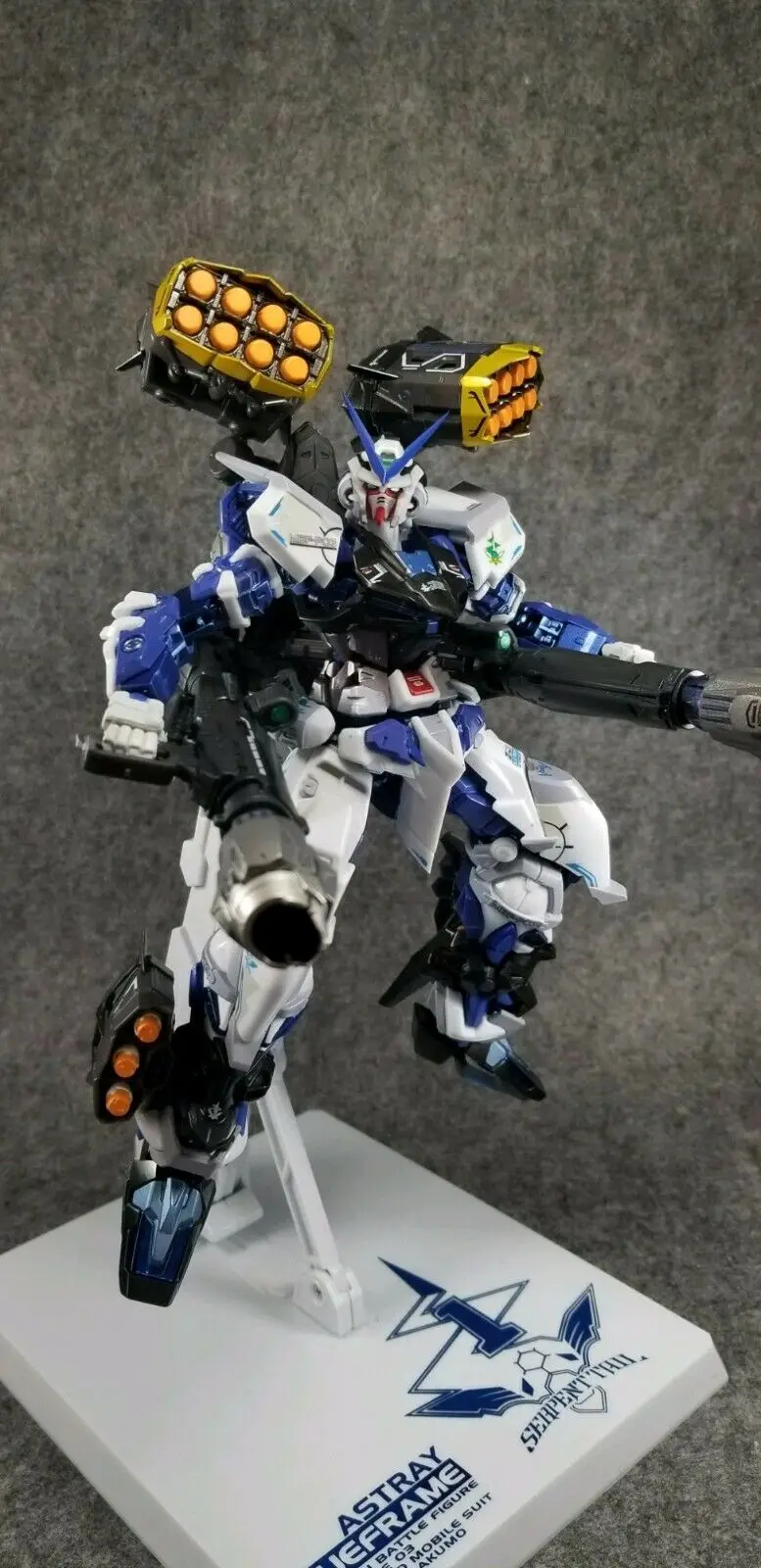 Металлическая оправа 1/100 Seed Destiny синяя сбивающаяся рамка под давлением Gundamm фигурка