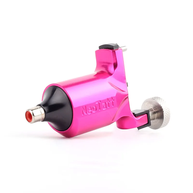 pink Нео татт ползунок мотор машина с RCA интерфейсом высокого качества алюминиевого сплава роторная машина татуировки - Цвет: pink