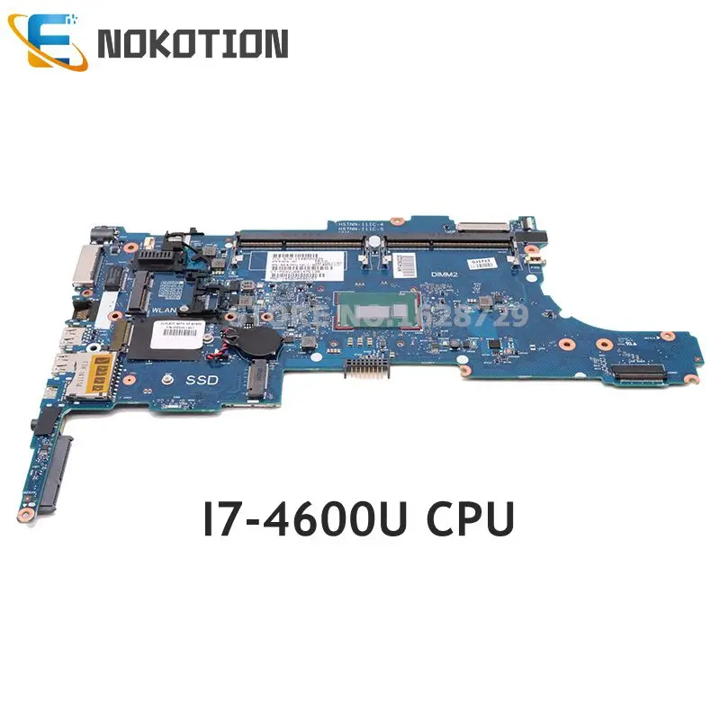 NOKOTION 6050A2560201-MB-A03 основная плата для HP ELITEBOOK 840 G1 Материнская плата ноутбука I7-4600U Процессор GMA HD4400 Графика DDR3