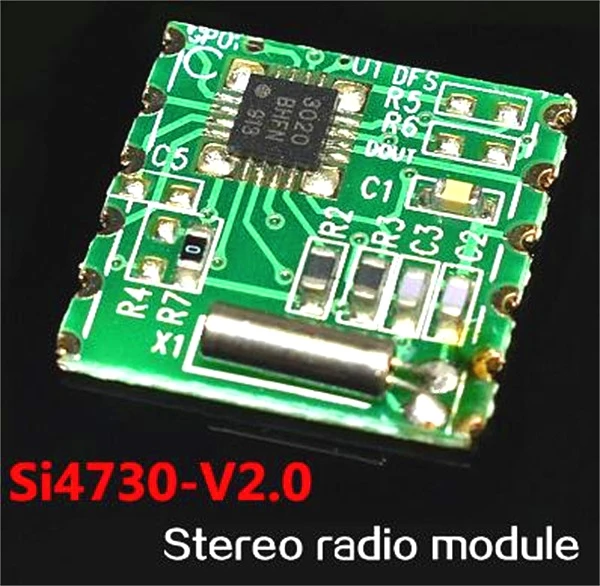 SI4730 V2.0 FM радио модуль стерео с чипом 3020 BHFI913|radio module|module fmfm radio module |