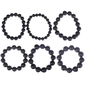 

Black Jade Bianshi Bracelet Natural for Body Health Care Made of Black Jade Stone Needle Tool Massage Benefits for Women Men