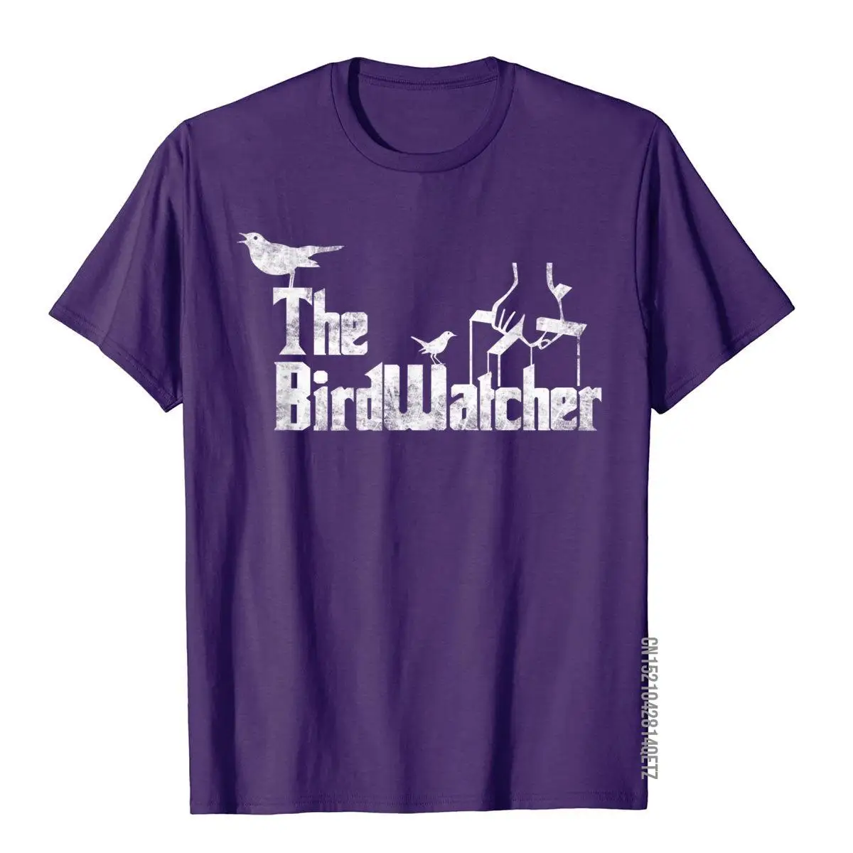 Bird Watching T-shirt - Funny Bird Watcher Gift T-Shirt__B7418purple