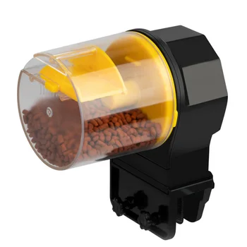 

Automatic Fish Feeder Aquarium Auto Feeding Machine Fish Tank Wall Mounted 12/24 Hour Dual Modes Fish Food Dispenser