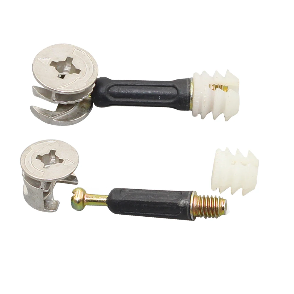 

20 50 Sets Of Three-In-One Connector Screw Eccentric Nut Set Disassembly Piece Furniture Fasteners Cabinet Accessories