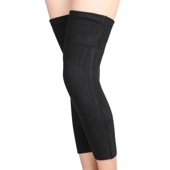 

Unisex Warm Winter Long Protector Stockings Kneepads Knee Support Faux Wool Thick Old