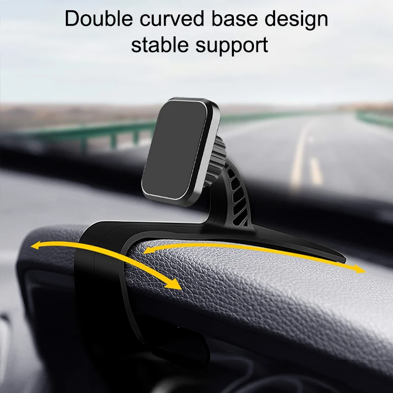 Универсальный магнитный держатель для телефона в автомобиле, крепление ...