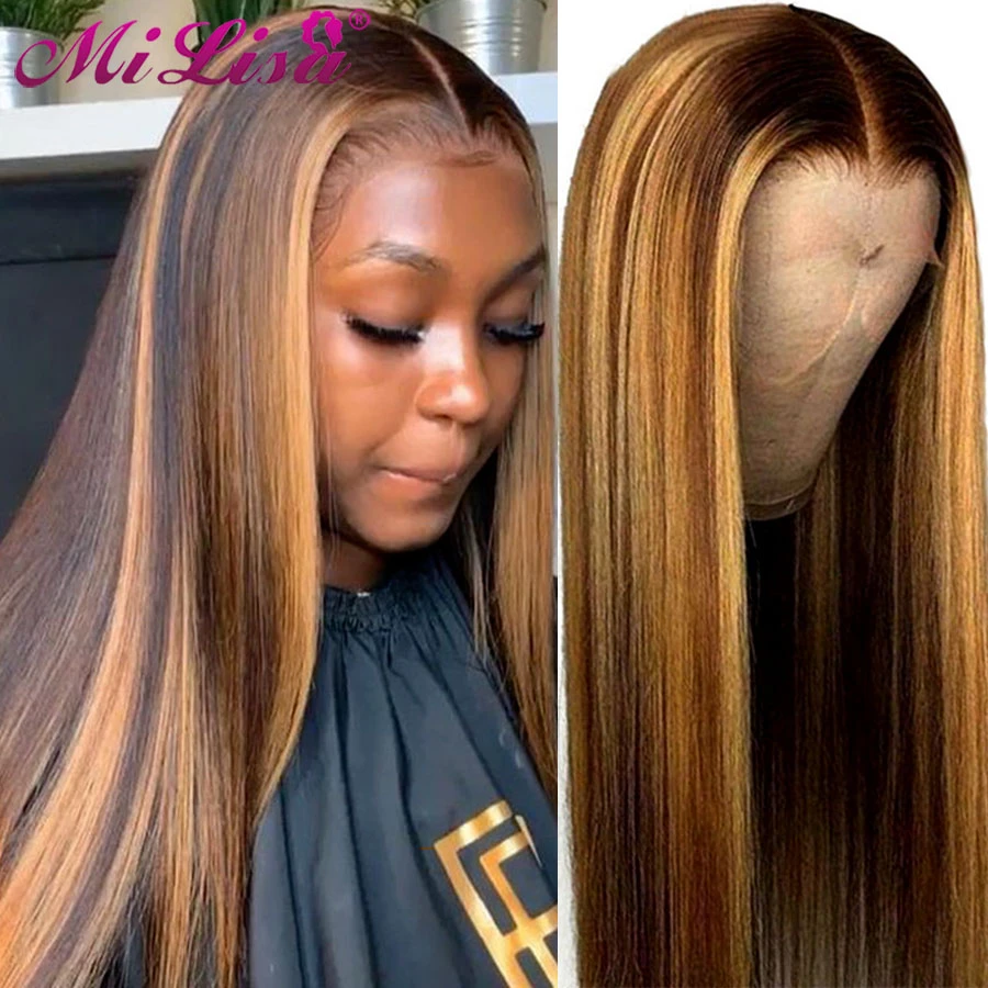 Best human hair wigs with highlights Outlet
