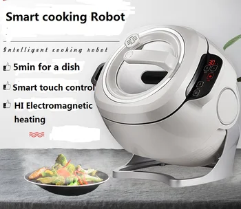 

6L 2000W smart Full automatic Frying pot Roller Stir-frying automatic cooking pot robot electric cooker 3D Electromagnetic heat