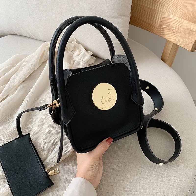 

2019 Summer New Style WOMEN'S Bag Oblique Doctor's Bag Non-mainstream Designer Western Style (Money Clip) One-Shoulder Handbag