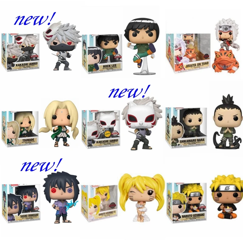 Виниловые фигурки из ПВХ Funko NARUTO KAKASHI ANBU SASUKE1023 # UZUMAKI 726 GAARA 728 MINATO NAMIKAZE SAKURA детские