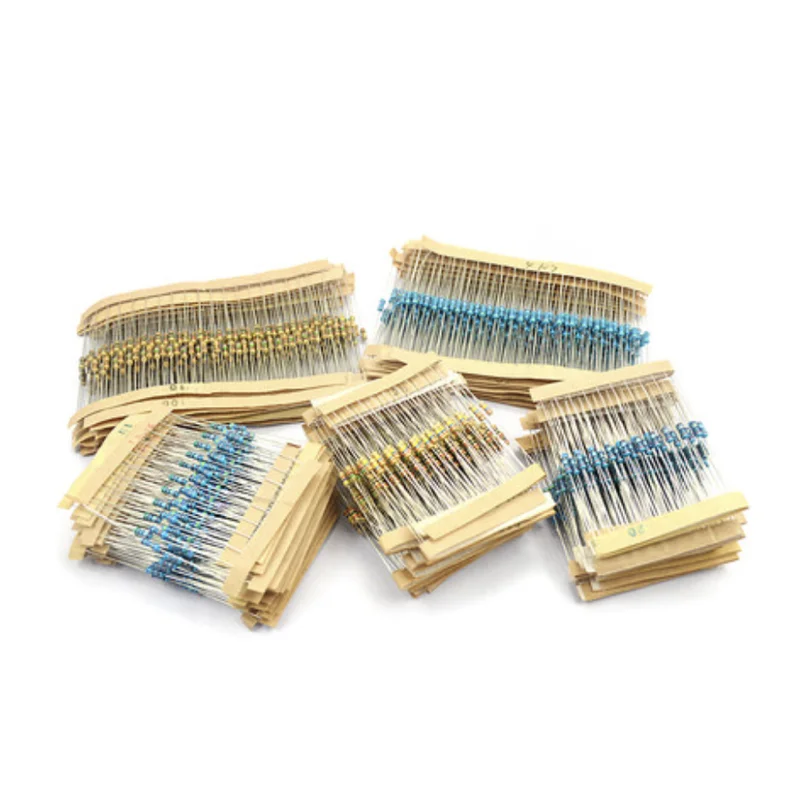 Carbon Film Resistors 200PCS 1/4W 5% 1R-10M ohm