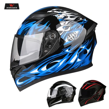 

Motorcycle Helmet ABS Shell Removable Washable EPS liner vintage Full Face Chopper Motorcycle Motocross Cruiser Chopper Scooter