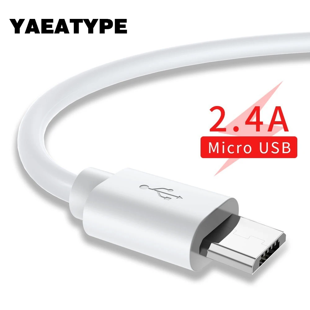 Микро USB кабель длиной 1 метр Кабель с микро usb-портом для зарядки Huawei Honor 7 6 9i 8X 7X 7C 5X