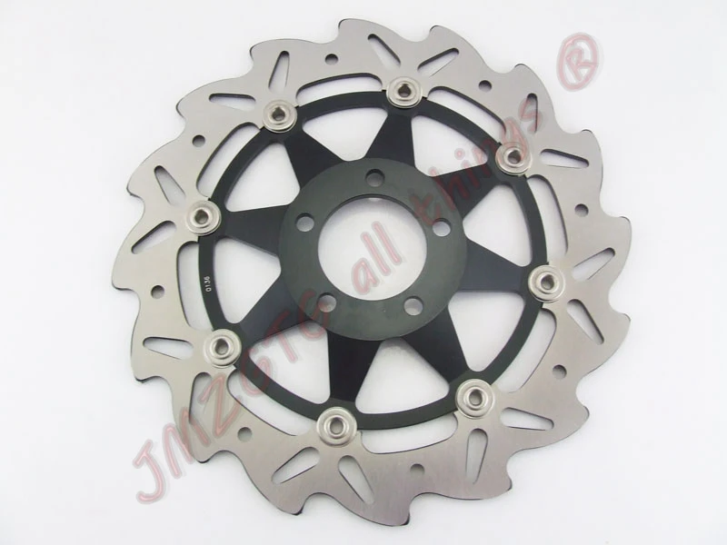 Тормозные диски мотоцикла для KAWASAKI ZX12R/GTR1000/GPZ1000/ZR7.S/ZZR600/Z750/Z1000 Доминатор плавающий ротор дисковых передних тормозов