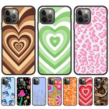 

Heart Circle Funda iPhone 13 Pro Case Soft Silicone Case For iPhone 11 12 13 Pro Max XR XS X SE 2020 8 7 Plus 6 6S Cover 13 Mini