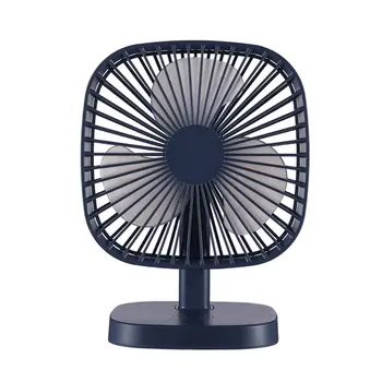 

Mini Usb Fan Rechargeable Bedroom Home Bed Portable Silent Desktop Desktop Office Wind Air Cooling Fan Table Rotary Vane 5v