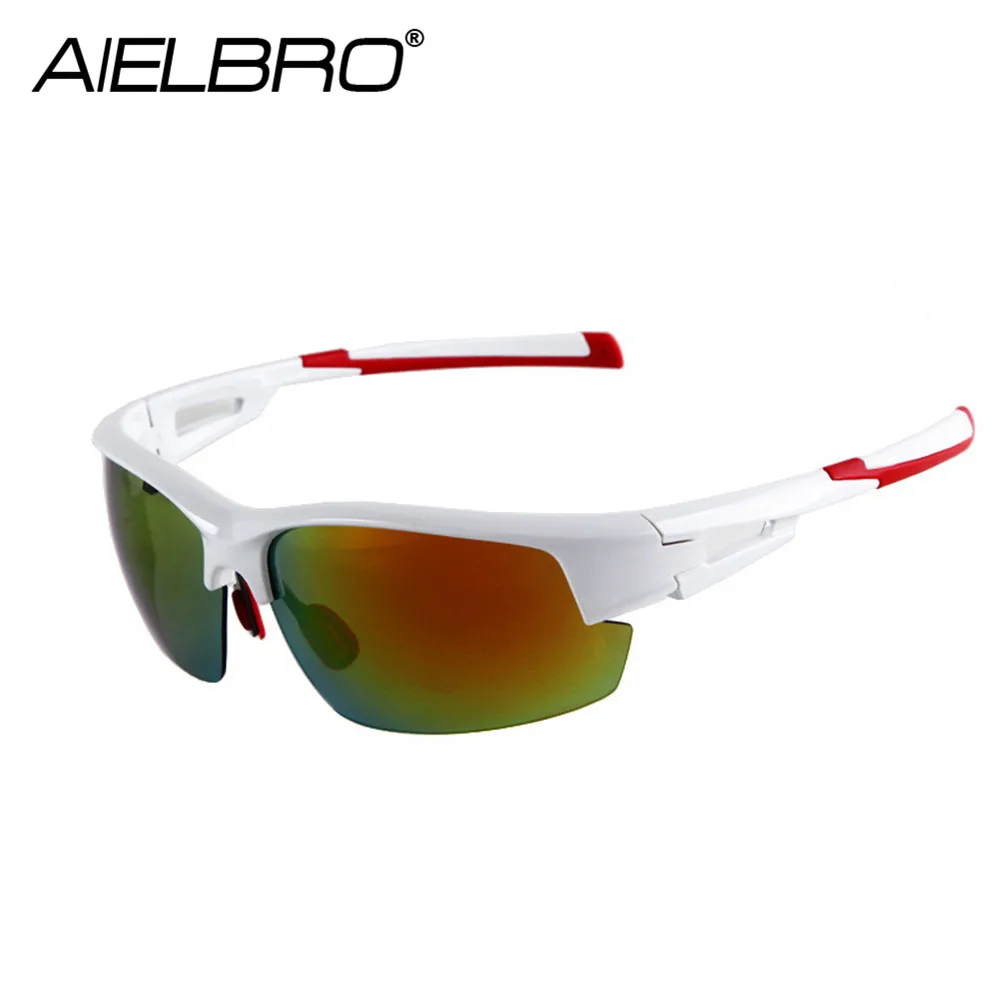 AIELBRO солнцезащитные очки для велоспорта UV400, ветрозащитные мужские и женские очки для спорта на открытом воздухе, рыбалки, пешего туризма, езды на велосипеде, солнцезащитные очки