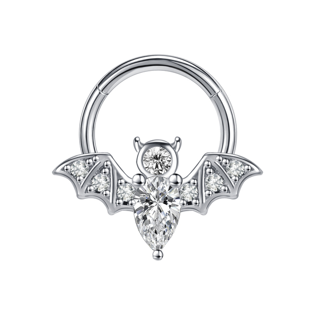 Nose Piercing Ring Nase Septum Piercing Ring Titanium Steel Nariz Piercing Ear Cartilage Tragus Goth Piercing Nez Opal