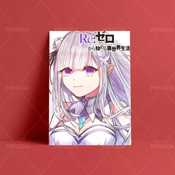 

Home Decorative Canvas Re Life in Different World from Zero HD Prints Paintings Modular Pictures Wall Art Poster Artwork Framed