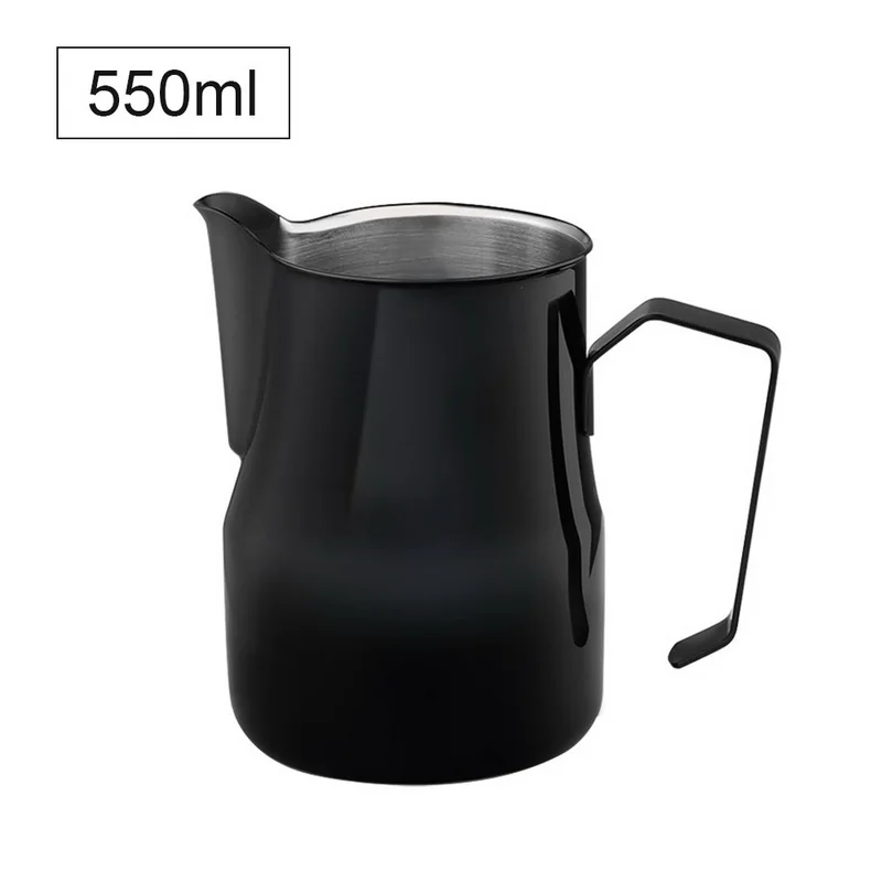 550ml 550/750 мл кувшин для вспенивания молока, многоцветный кувшин для кофе эспрессо, бариста, крафтовый кофе, латте, нержавеющая сталь, кувшин для молока эспрессо - Цвет: 550ml
