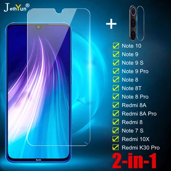 

Camare Tempered Glass For Xiaomi Redmi Note 10 9 8 Pro 9S 8T 7S Screen Protector for Redmi 10X 8 8A K30 Pro Protective Lens film