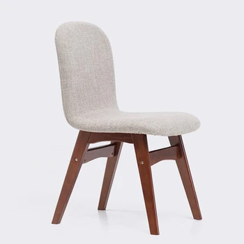 

Dining chair solid wood simple home backrest nordic comfortable dining chair casual desk chair