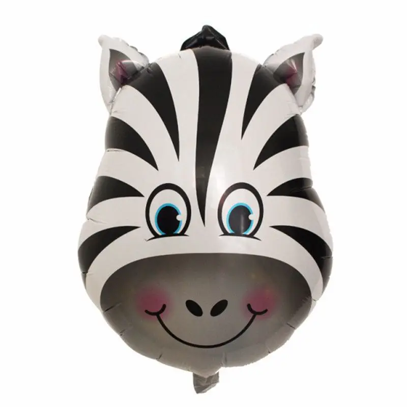 Balloons 1pcs 6 шт. вечерние бумажные пакеты для попкорна на день рождения, детские товары, подарочные сумки для животных, подарочные коробки для животных в джунглях сафари, зоопарке - Цвет: Balloons 1pcs