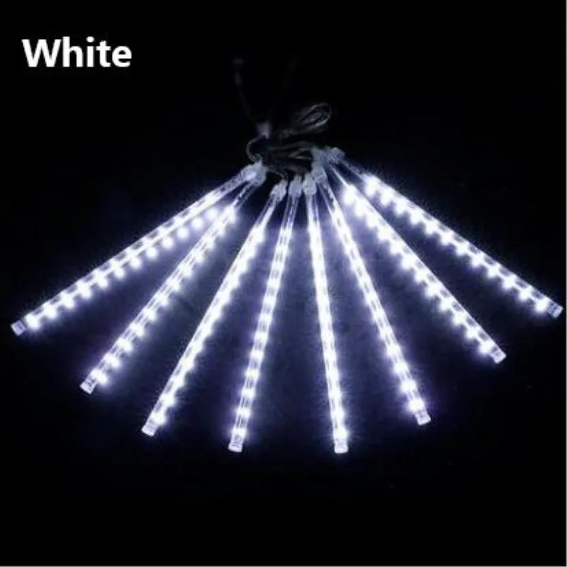 30cm/50cm LED Meteor Shower Garland Holiday Strip Lights Waterproof Fairy Lights for Garden Street Christmas Decoration Outdoor