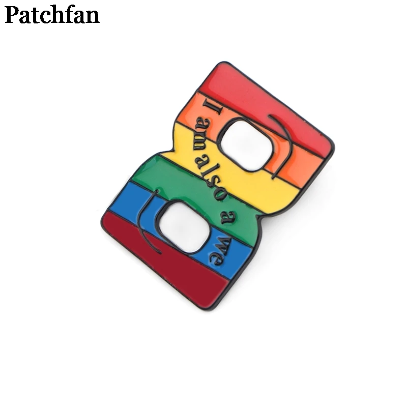Patchfan Sense8 гомосексуализм мультфильм цинка значки в виде галстука рюкзак одежда броши для мужчин и женщин украшение на шляпку для значков медалей A2262