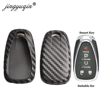 Keyforkess 10X Cover in Silicone per Chevrolet Cruze Spark Camaro Volt Bolt Trax Malibu Carbon 2/3/4/5BTN portachiavi per auto