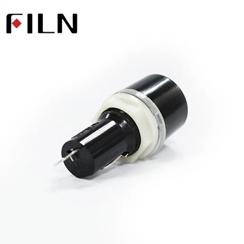 Round Cross Screw Type 520mm Glass Fuse Holder (3)