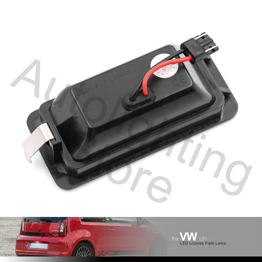 2 MODULE ECLAIRAGE PLAQUE IMMATRICULATION LED POUR VW GOLF 4 5 6 POLO EOS NEW BEETLE PASSAT SCIROCCO