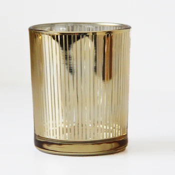 

Mold Europe Modern Candle Holder Stand Glass Cylinder Tealight Candelabra Centro De Mesa Jar Cup Minimalist Candlestick KK60ZT
