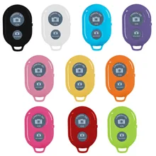 Botão de controle remoto bluetooth sem fio controlador auto-temporizador câmera vara obturador liberação telefone monopod selfie para ios
