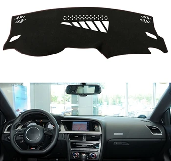 

SJ Non-Slip Car Inner Auto Dashboard Cover Dashmat Pad Carpet Sun Shade Dash Board Cover Fit For Audi A5 S5 2010 2011 2012-2015