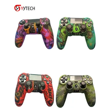 

Gamepad Controller Protection Cases Soft Silicone Gel Rubber Case Covers Skins Caps Game Components for PS4 Pro Slim
