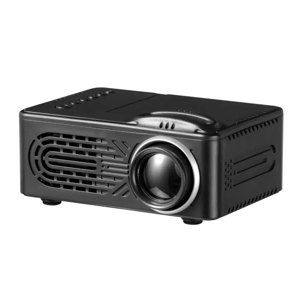 

814 Mini Micro Portable Home Entertainment Projector Supports 1080P Hd Mobile Phone Connection Projector