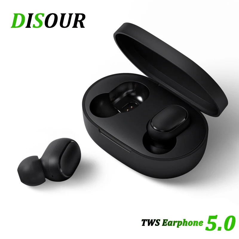 A6S TWS Mini Earbuds Bluetooth 5 0 Earphone For Xiaomi For Redmi Wireless 5 0 TWS Earphones with Microphone Handsfree For iPhone