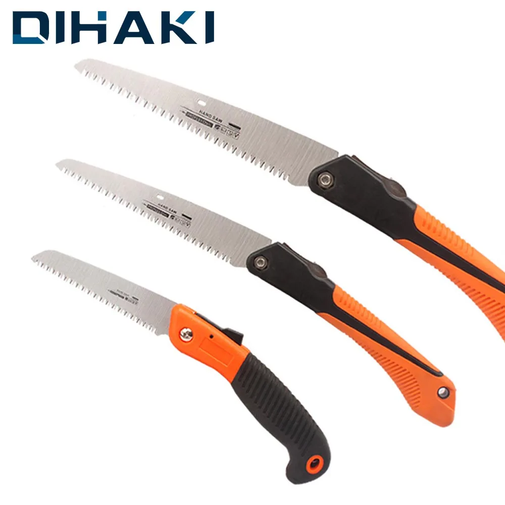 

Portable Foldable Saw 65 Manganese Steel Hand Folding Mini Saw 150/210/250 MM Gardening Tool For Cutting Pruning Wood PVC Pipes
