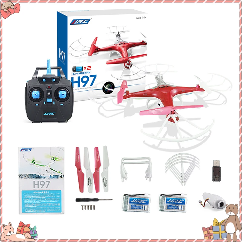 Great buy  JJRC 2.4GHz 4CH 6-Axis LED HD Video Camera D tumbling RC Quadcopter Drone Professional Quadcopter T
