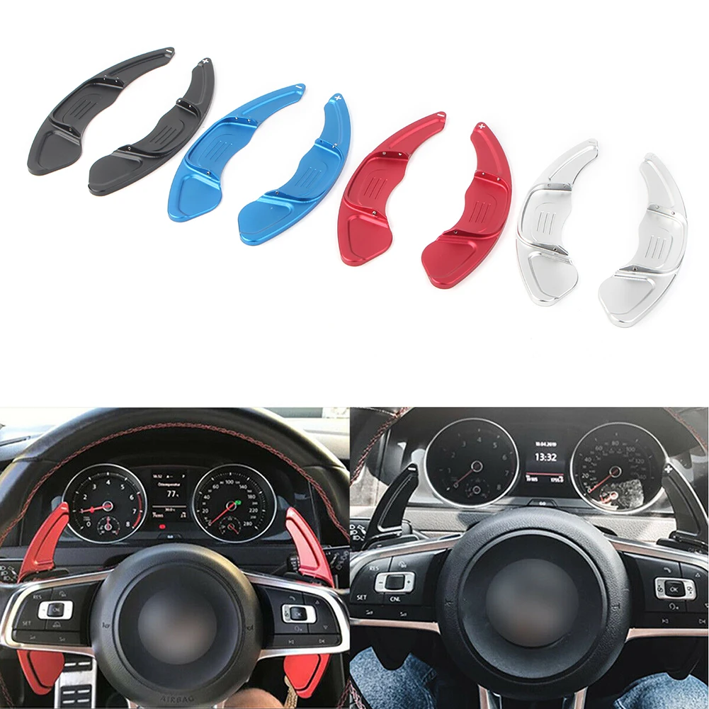 Pair Car Steering Wheel Direct Shift Gear Paddle Shifter Extension For