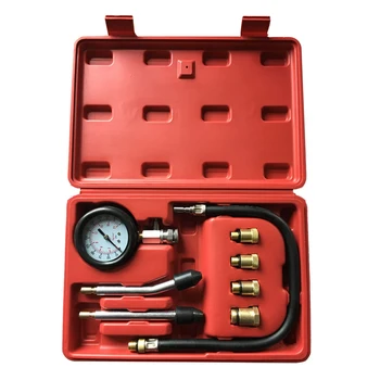 

8 PCS Petrol Gas Engine Cylinder Compressor Gauge Meter Test Pressure Compression Tester Leakage Diagnostic Post Dropshipping