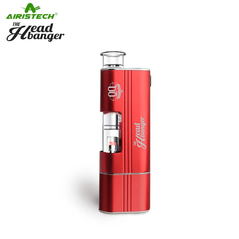 AIRISTECH airis Headbanger воск испаритель 1500ohm 2в1 вейп Ручка Комплект Qcell катушкой электронная сигарета - Цвет: Красный