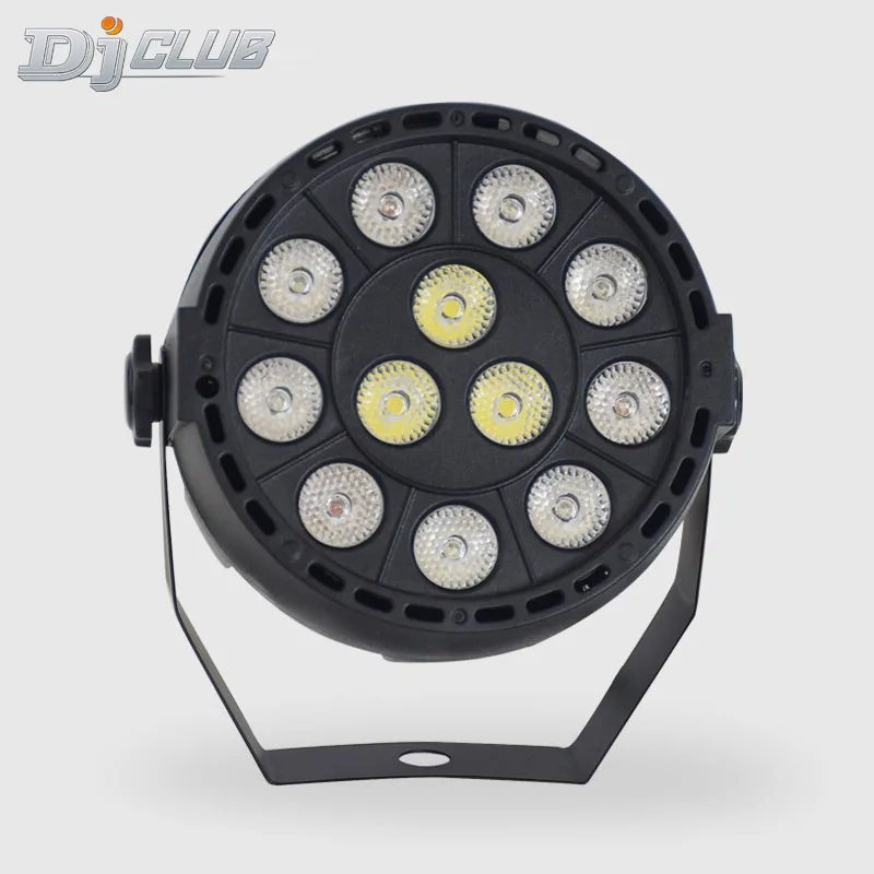 Светодиодный прожектор Par Wash 12x3 Вт плоский 512DMX для диджея дискотеки театра