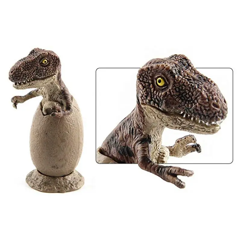 3 pcs/Set Mini Hatching Dinosaur Egg Kids Toy Growing Dinosaur Baby Action Figure Early Educational For Children Gifts 4
